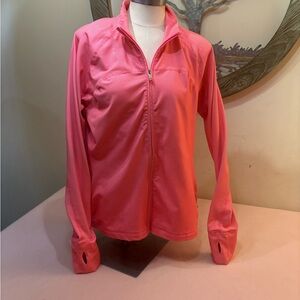 Women's Coral Zip-Up Hoodie